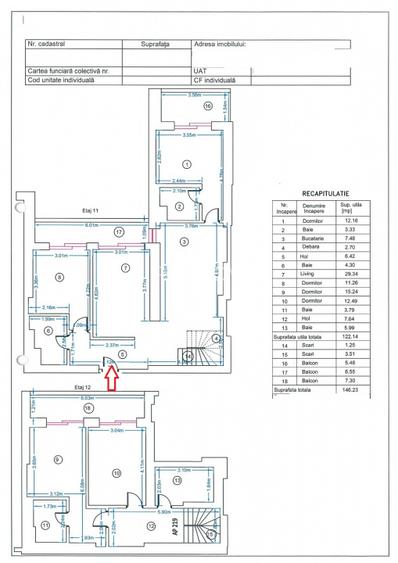 VANZARE DUPLEX 5 CAMERE 146 MP UNIRII ROCA RESIDENCE - 38