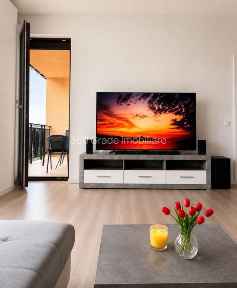 2 camere mobilate/utilate Giroc 99.000 Euro 53mp/utili + 8 mp balcon - 4
