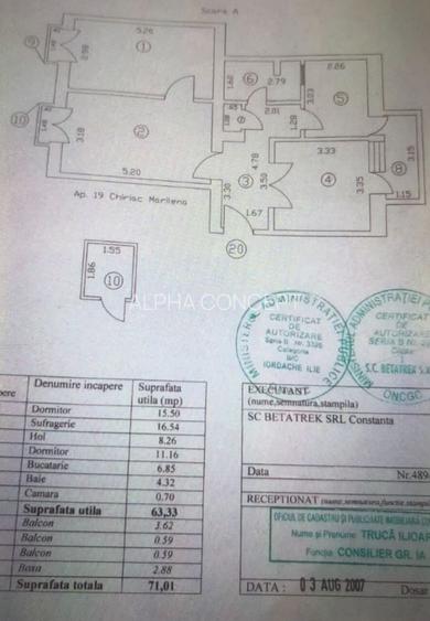 3 camere etaj intermediar - PENINSULA - 20