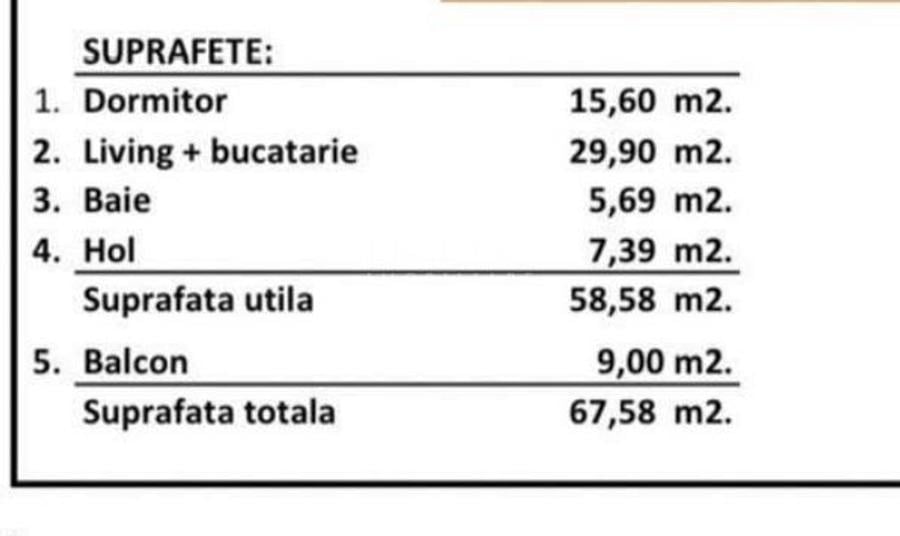 Apartament 2 Camere | 59 mp | Intermediar | Parcare | Zona VIVO BMW - 10