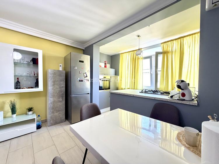 Apartament 3 camere, 60 mp utili, mobilat - Dumbravita - 3