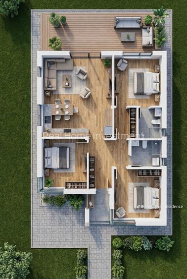 Casa single in cartier rezidential! 4 Camere | Berceni - 8