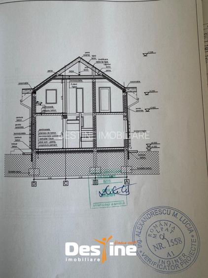 Dobrovat - Casa la Rosu P+1+Pod 129 mp Utili 1000 mp Teren - 16