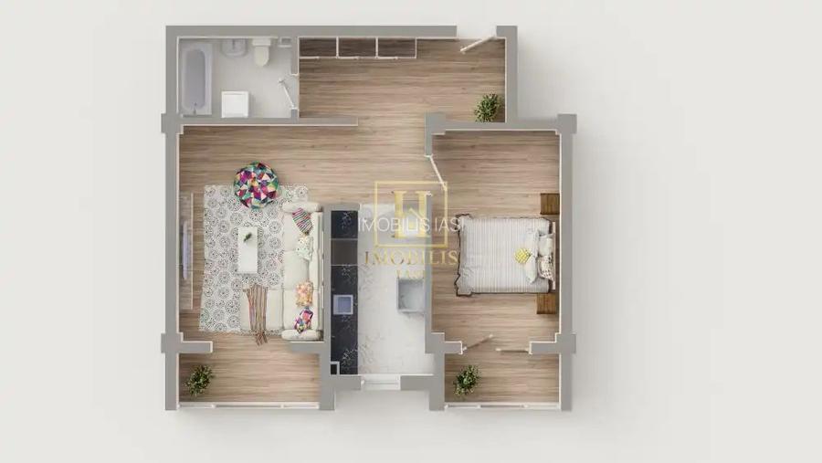 Apartament 2 camere Dec 63 mp Popas Pacurari 115000 euro - 7