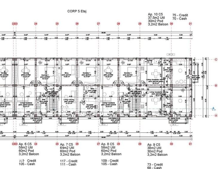 Apartament 3 camere direct de la dezvoltator - 7