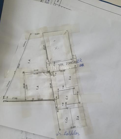 Teren Intravilan 2900mp | Parcelat 3 parcele | 2 deschideri | Ideal investitie - 1
