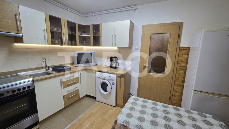 Apartament mobilat utilat 2 camere 55 mpu balcon zona Mihai Viteazul - 12