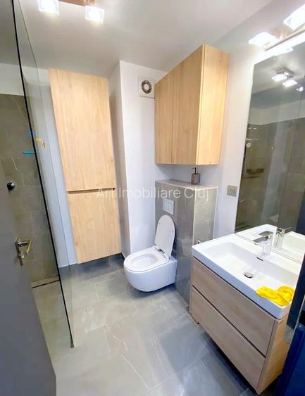 2 camere, bloc nou, mobilat modern, cu garaj si terasa, in zona Garii - 14