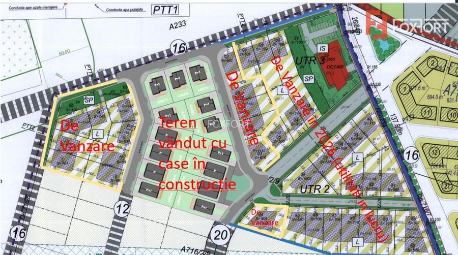 COMISION 0% - Parcele cu utilitati si Autorizatie de construire - Mosnita - 2