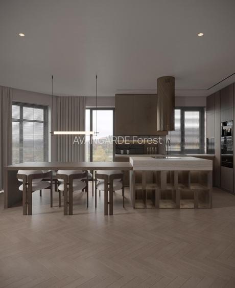Apartament 4 Camere | 3m Înălțime | Ferestre Floor-to-Ceiling - AVANGARDE FOREST - 4