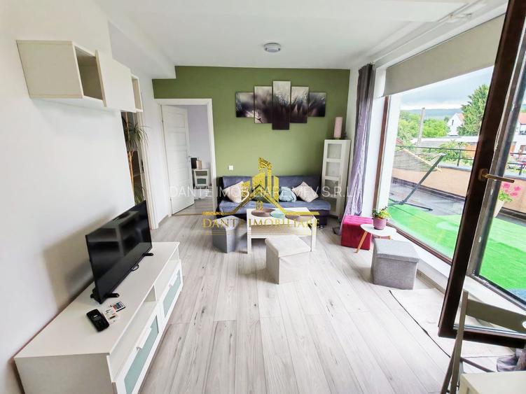 2 camere, mobilat modern, bloc nou, terasa, parcare, Buna Ziua, LIDL - 9