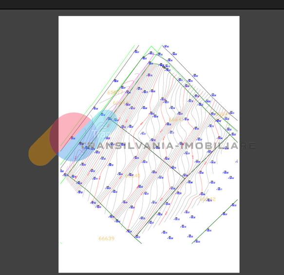 Teren intravilan 2 parcele construibile de 700 mp , zona Baciu - 4