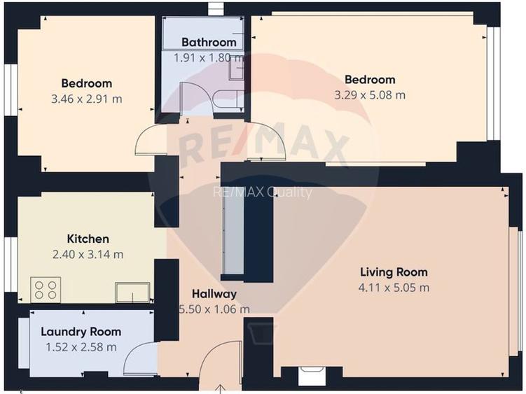 Apartament de vanzare, 3 camere ultra finisat,  Bd. Unirii - 8