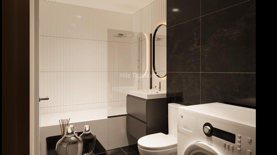 Garsoniera 1D cu gradină | HILS Titanium | Ansamblu rezidential nou - 12