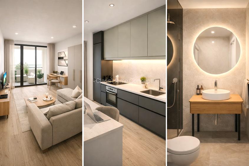 Garsoniera moderna la 4 minute de metrou M2 - Berceni - 2