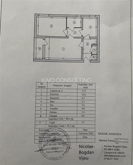 Vanzare Apartament 2 Camere Decomandat Bd.Alexandru Obregia - 10