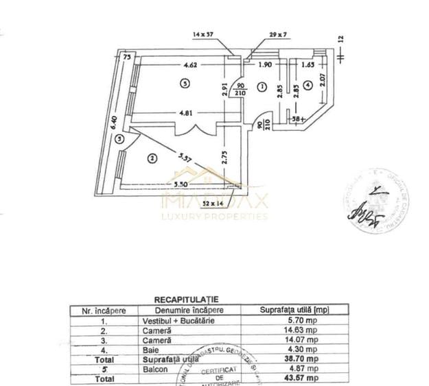 Apartament 2 camere**Renovat***Investitie/Airbnb***Centrul Istoric - 22