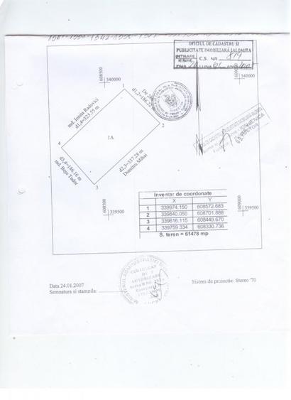 Lilieci teren 61500 mp  intravilat construibil - 2
