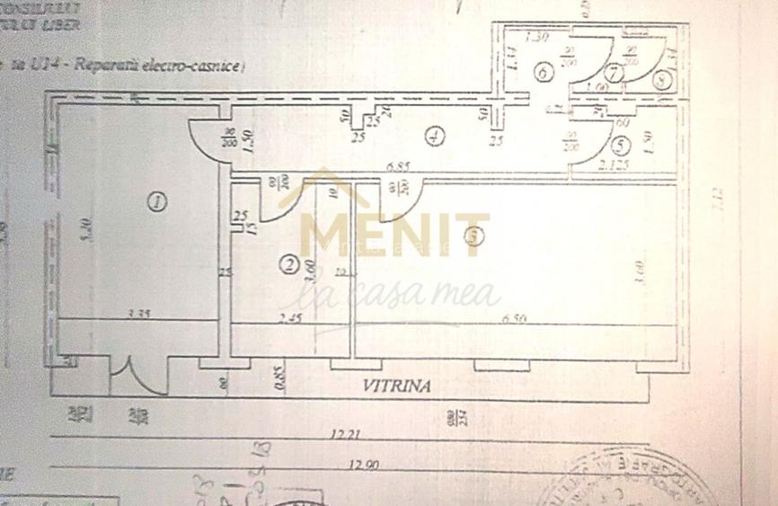 spațiu comercial, 67 mp utili, parter - 8