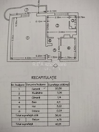 Garsonieră decomandată 40 mp | Bd. Constantin Brâncoveanu | Metrou 5-7 min | Blo - 14
