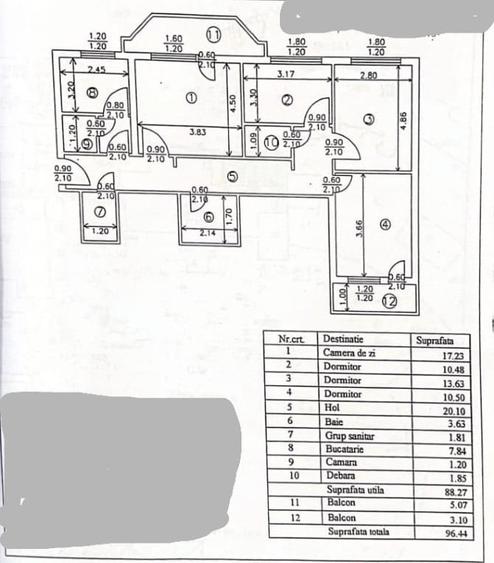 Proprietar vand ap. 4 cam. decomandat Lujerului - 10
