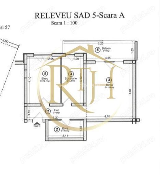 Oferim spre vanzare Apartament 2 camere tip SAD  + 2 locuri de parcare - 19