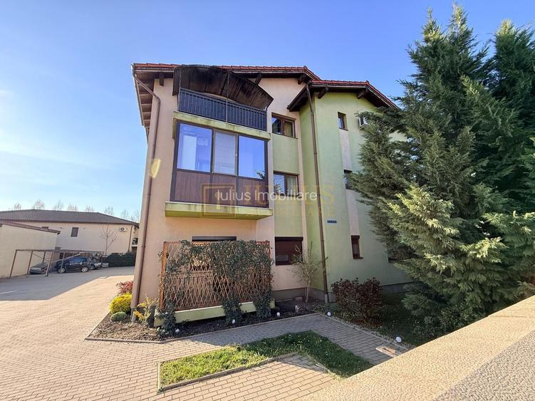 2 camere, Braytim, loc de parcare interioara cu poarta, gradina 10 mp, terasa - 25