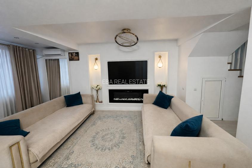 Vila cocheta 180 mp construiti, 340mp teren mobilata utilata lux Pantelimon - 8