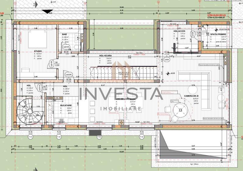 Vila de lux cu arhitectură superbă, cu panorama spre Cluj! - 1
