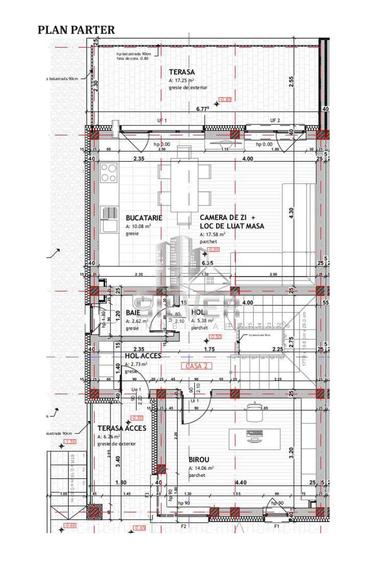 Casa tip Duplex cu demisol si terasa/CF.