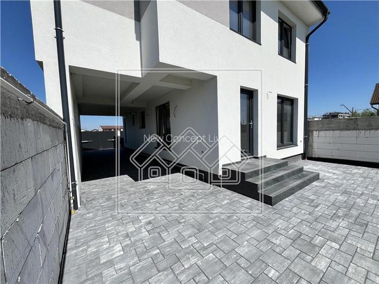 Casa de vanzare in Sibiu - 4 camere - 3 bai - teren 600 mp - 8