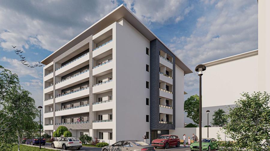 Apartament 2 camere,in constructie,Pacurari-in spate la Alpha Bank-cod:157244