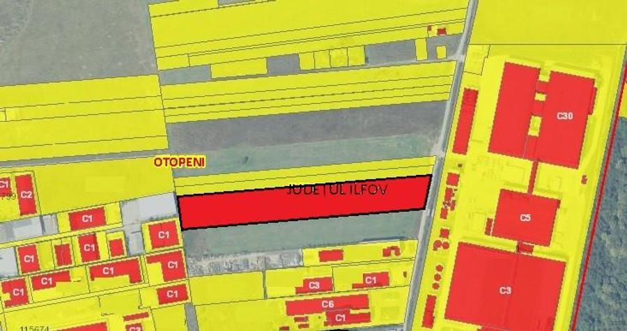 Vanzare teren Otopeni - Gorunului - Centura, ILFOV