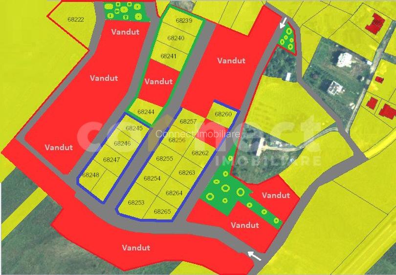Vanzare teren pentru casa/duplex cu PUZ, la 6 min de Cluj-Napoca