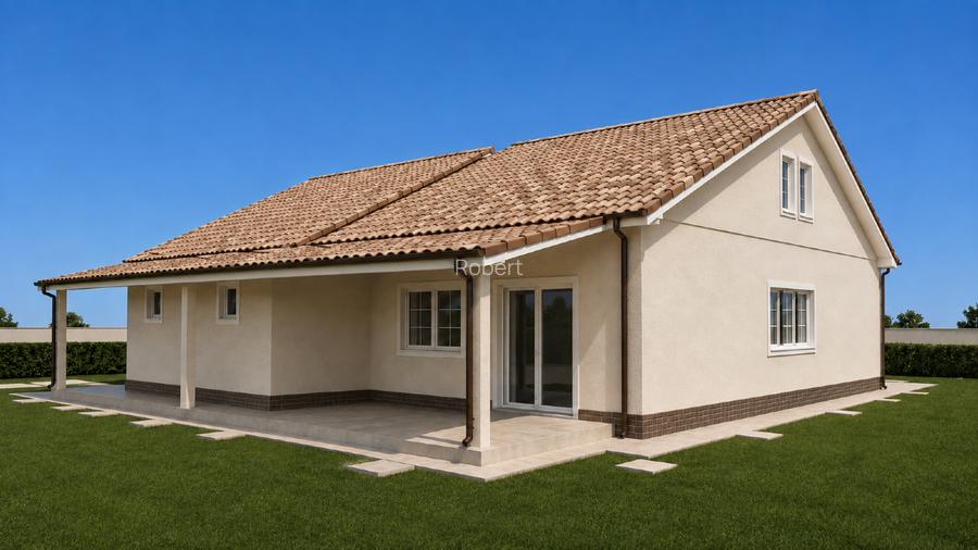 Duplex de vanzare Mosnita Noua | Despartit prin baie si dressing | 80,25 mp util - 2