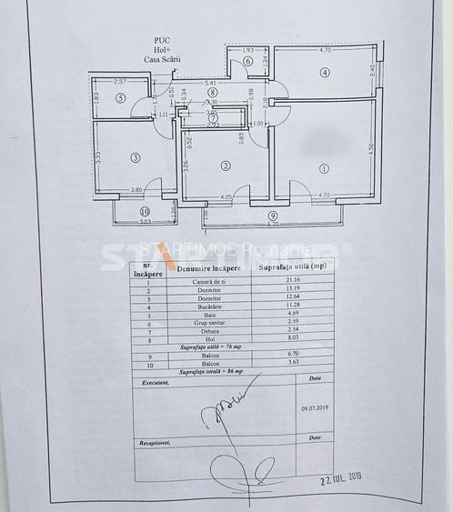 Apartament 3 camere cu boxa si parcare Coresi - 10