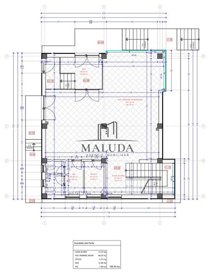 Cladire P+3E, pretabil birouri, clinica, sediu firma, S.U. 435 MP