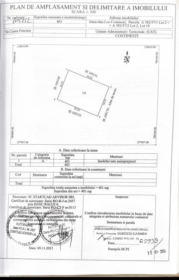 Terenuri Costinesti - plată și în rate