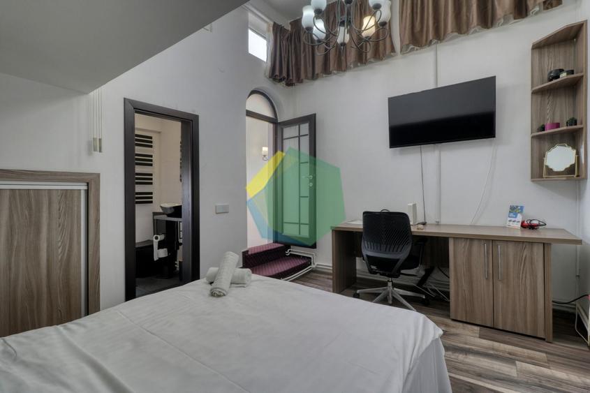 Studio 2 niveluri, terasă 11 mp, vedere spectaculoasă-Calea Victoriei