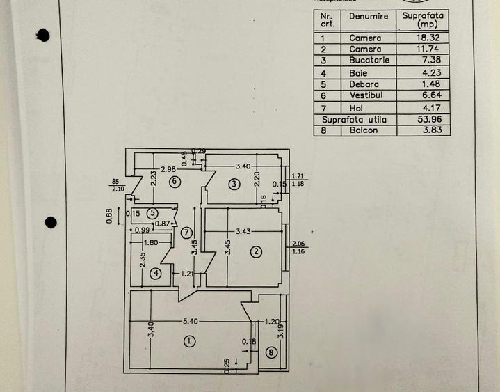 Direct proprietar | 2 camere | 2 bai | Ozana/Titan/1 Decembrie 1918 | Sector 3