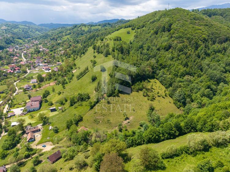 Moieciu de Jos |Teren 11.381 mp | Panoramă, potențial turistic