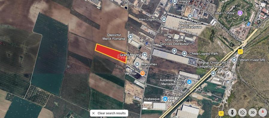 Vanzare teren investitie Chitila Rudeni in spate la Vel Pitar - 2