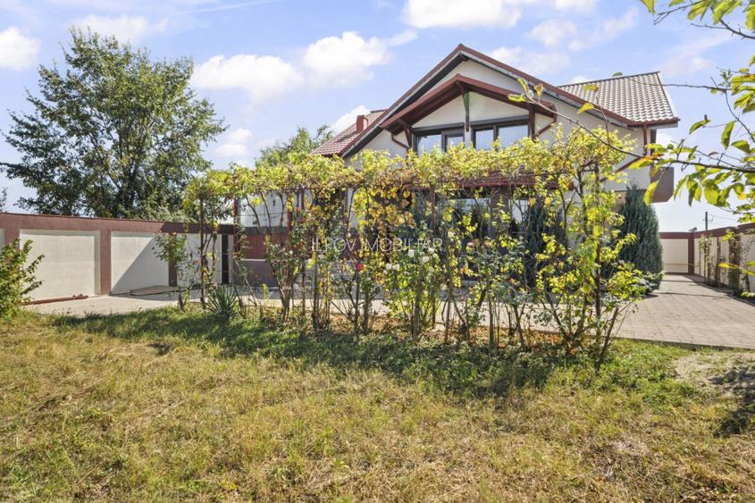 Casă individuală cu etaj Balotești, 810mp teren, livadă, 271.8 mp, 6 camere, pod - 20