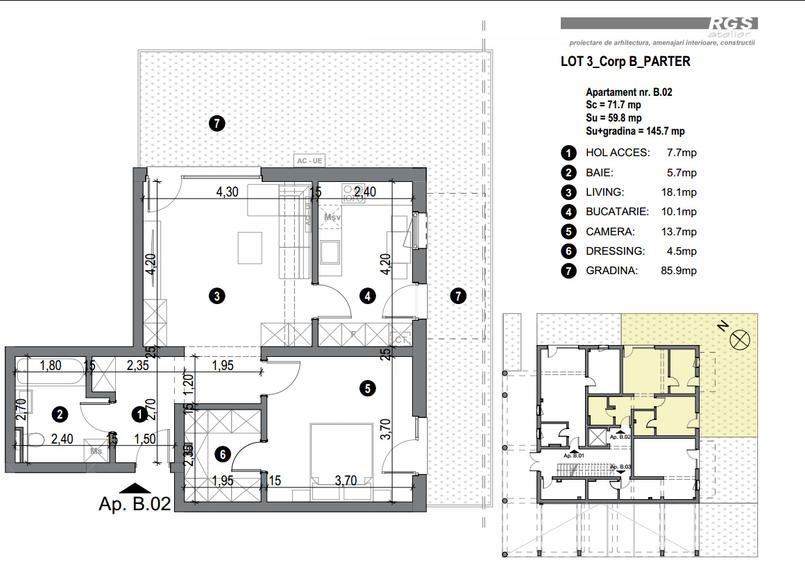 Apartamente 1-2 sau mansarda, suprafete 40-60mp, Complex rezidential Comision 0