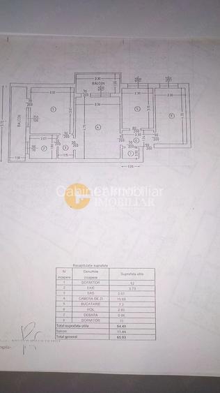 PODU ROS - 3 CAMERE - ETAJUL 2 - MOBILAT SI UTILAT - 9