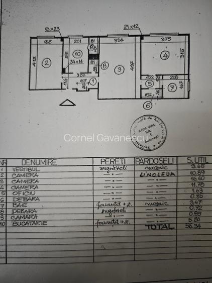 Apartament 3 camere - Metrou 1Mai/Calea Grivitei - 15