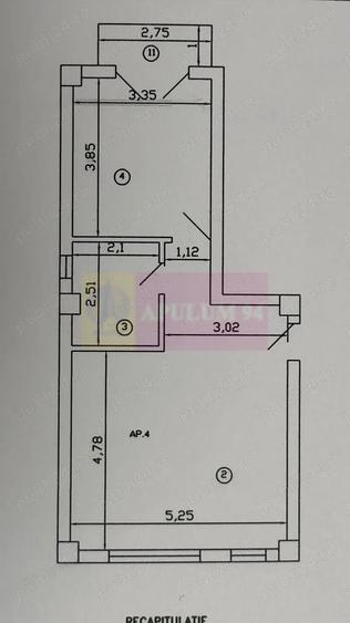 Vanzare apartament 2 camere Fundeni- Dobroesti