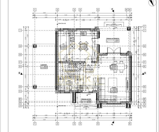 Casa individuala cu 4 camere, 3 bai, carport I Mosnita Noua I Com 0%