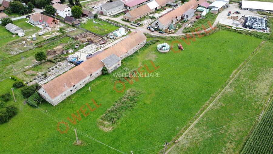 Clădire de depozitare cu locuință amenajată de vânzare în Bixad! - 4