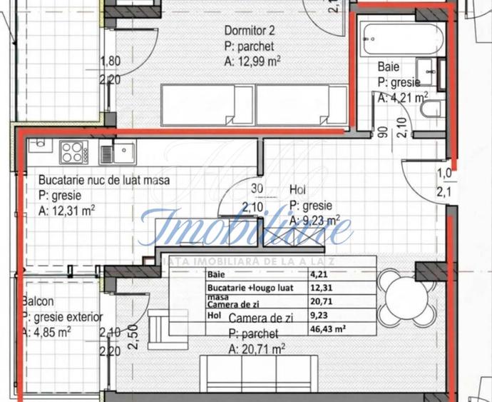 Apartament 2 camere 47 mp zona Gheorgheni, Cluj